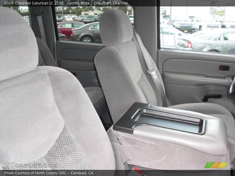 Summit White / Gray/Dark Charcoal 2006 Chevrolet Suburban LS 1500
