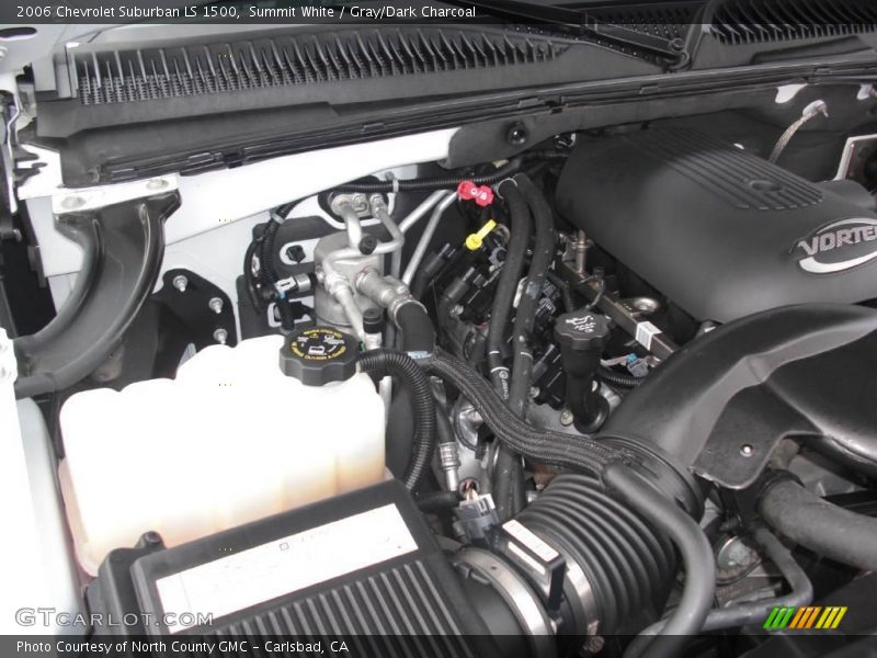 Summit White / Gray/Dark Charcoal 2006 Chevrolet Suburban LS 1500