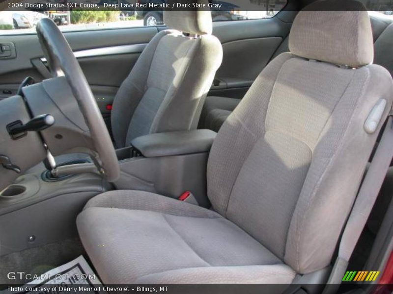 Deep Lava Red Metallic / Dark Slate Gray 2004 Dodge Stratus SXT Coupe