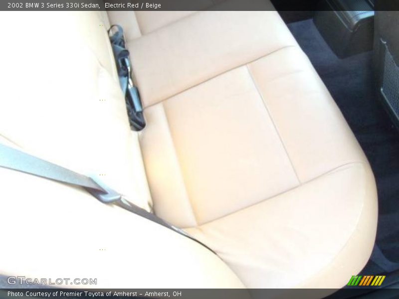 Electric Red / Beige 2002 BMW 3 Series 330i Sedan