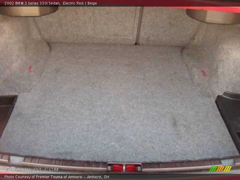 Electric Red / Beige 2002 BMW 3 Series 330i Sedan