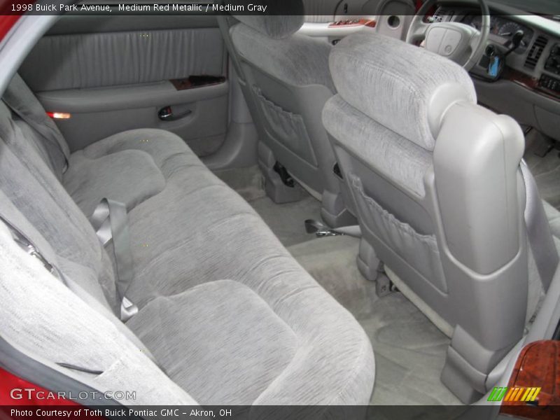 Medium Red Metallic / Medium Gray 1998 Buick Park Avenue