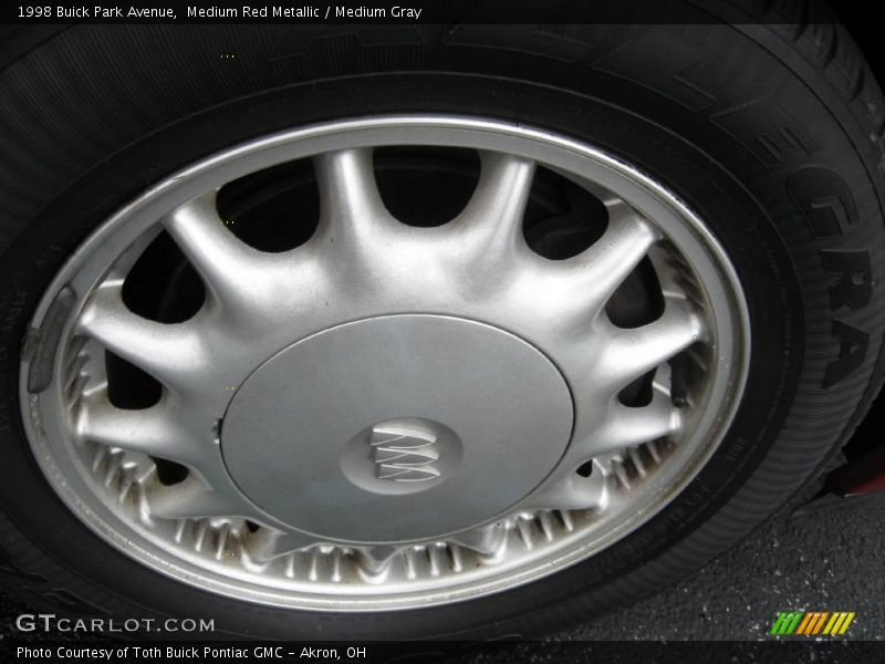 Medium Red Metallic / Medium Gray 1998 Buick Park Avenue