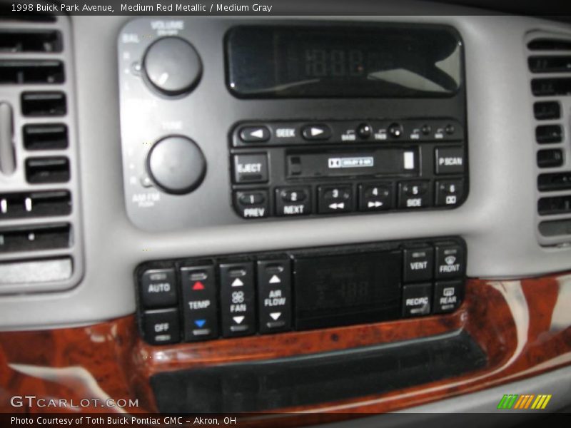 Medium Red Metallic / Medium Gray 1998 Buick Park Avenue