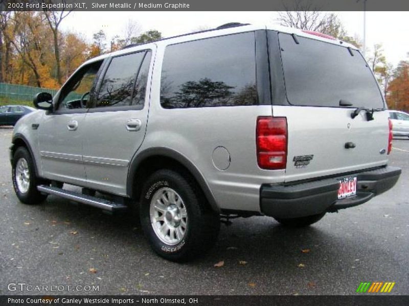 Silver Metallic / Medium Graphite 2002 Ford Expedition XLT