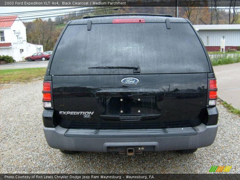 Black Clearcoat / Medium Parchment 2003 Ford Expedition XLT 4x4