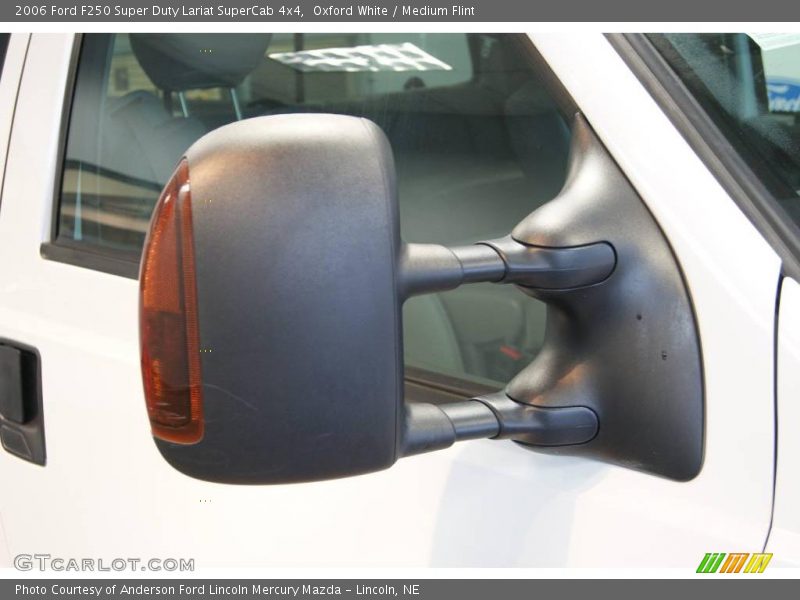 Oxford White / Medium Flint 2006 Ford F250 Super Duty Lariat SuperCab 4x4