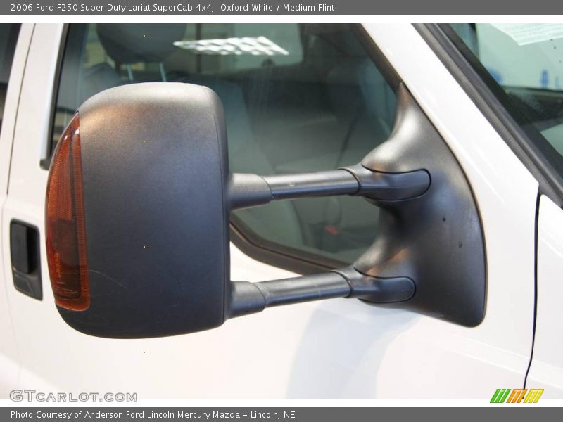 Oxford White / Medium Flint 2006 Ford F250 Super Duty Lariat SuperCab 4x4