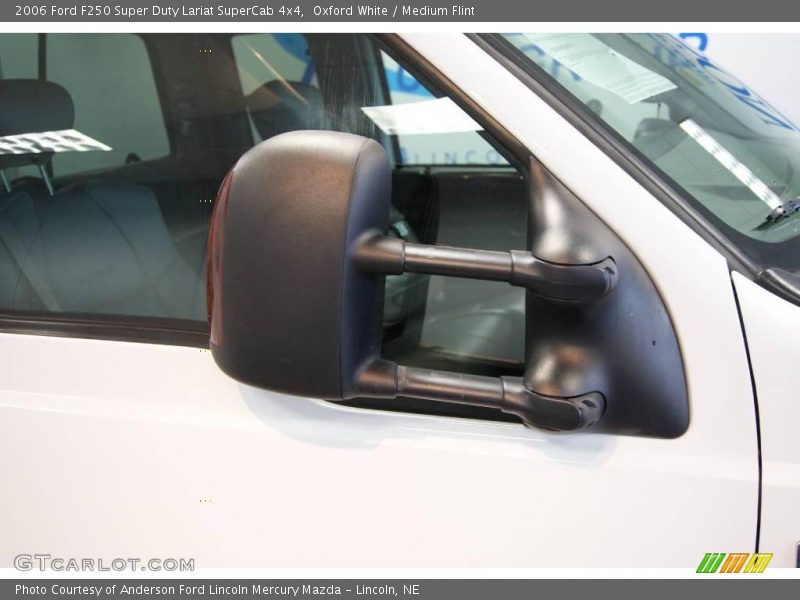 Oxford White / Medium Flint 2006 Ford F250 Super Duty Lariat SuperCab 4x4