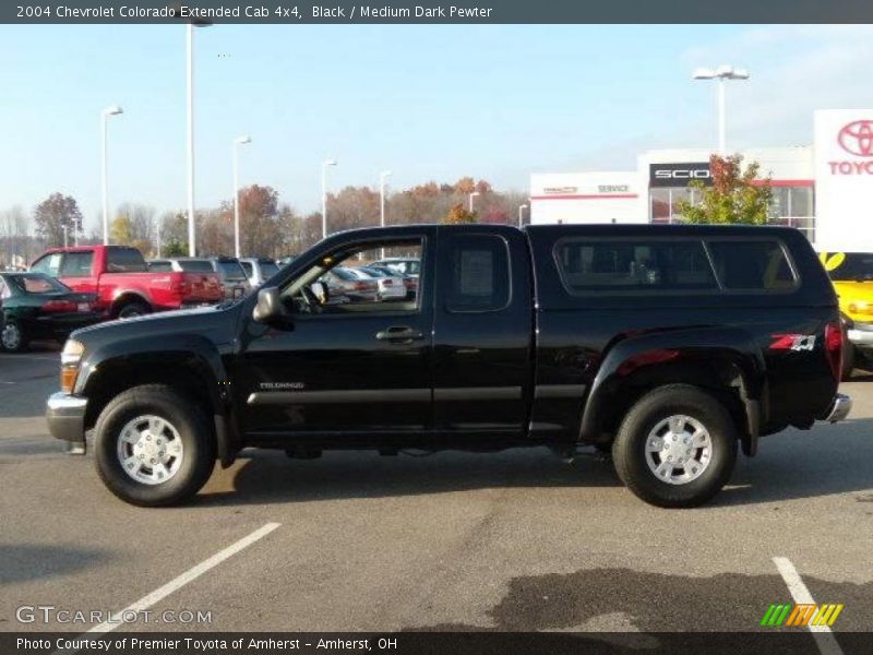 Black / Medium Dark Pewter 2004 Chevrolet Colorado Extended Cab 4x4