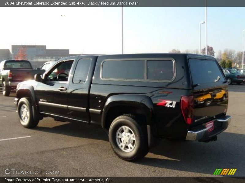 Black / Medium Dark Pewter 2004 Chevrolet Colorado Extended Cab 4x4