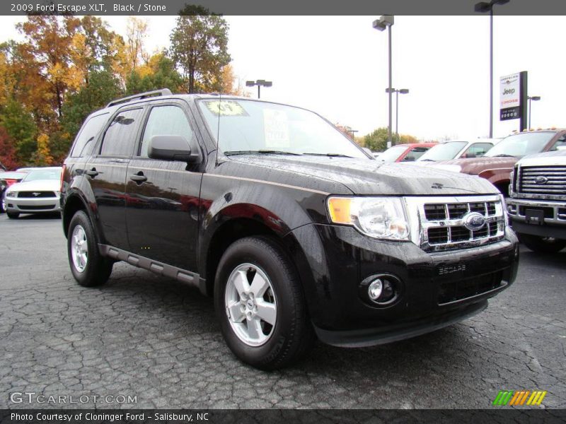 Black / Stone 2009 Ford Escape XLT