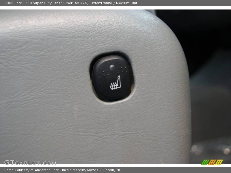 Oxford White / Medium Flint 2006 Ford F250 Super Duty Lariat SuperCab 4x4