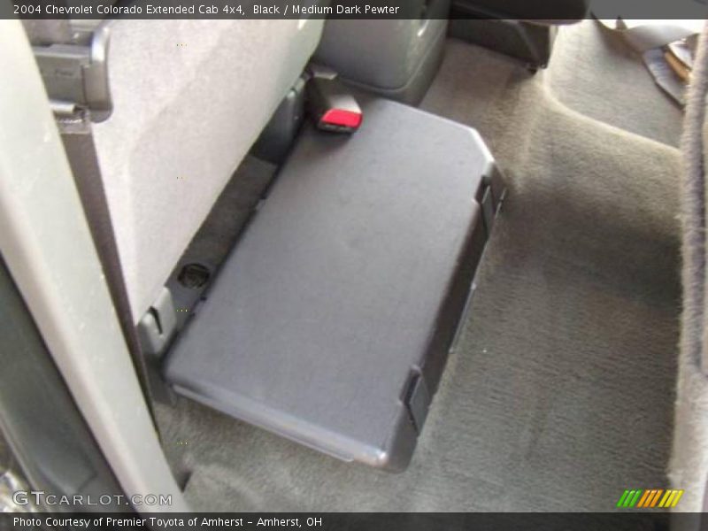 Black / Medium Dark Pewter 2004 Chevrolet Colorado Extended Cab 4x4