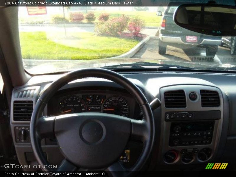Black / Medium Dark Pewter 2004 Chevrolet Colorado Extended Cab 4x4