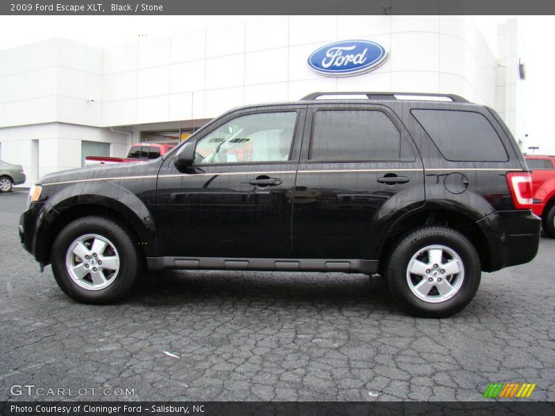 Black / Stone 2009 Ford Escape XLT