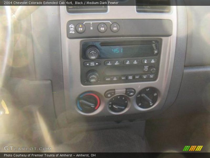 Black / Medium Dark Pewter 2004 Chevrolet Colorado Extended Cab 4x4