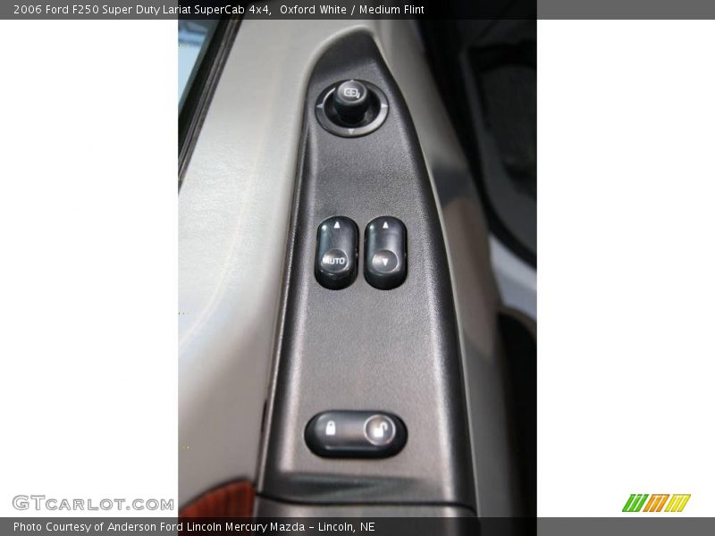 Oxford White / Medium Flint 2006 Ford F250 Super Duty Lariat SuperCab 4x4