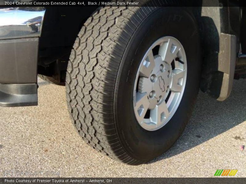Black / Medium Dark Pewter 2004 Chevrolet Colorado Extended Cab 4x4