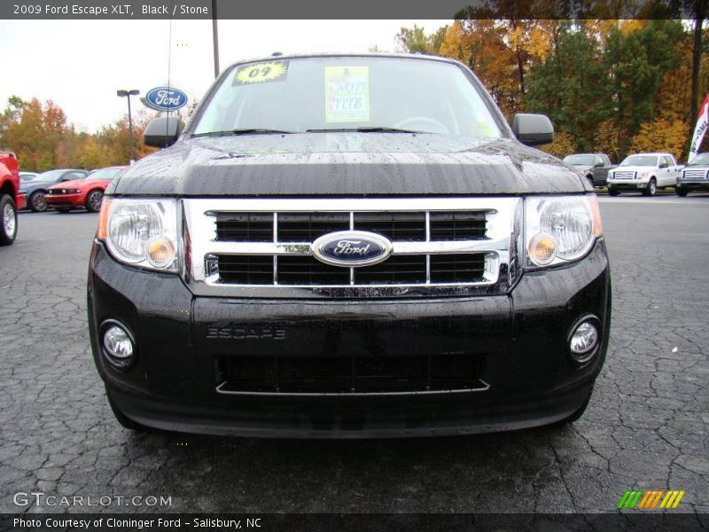 Black / Stone 2009 Ford Escape XLT