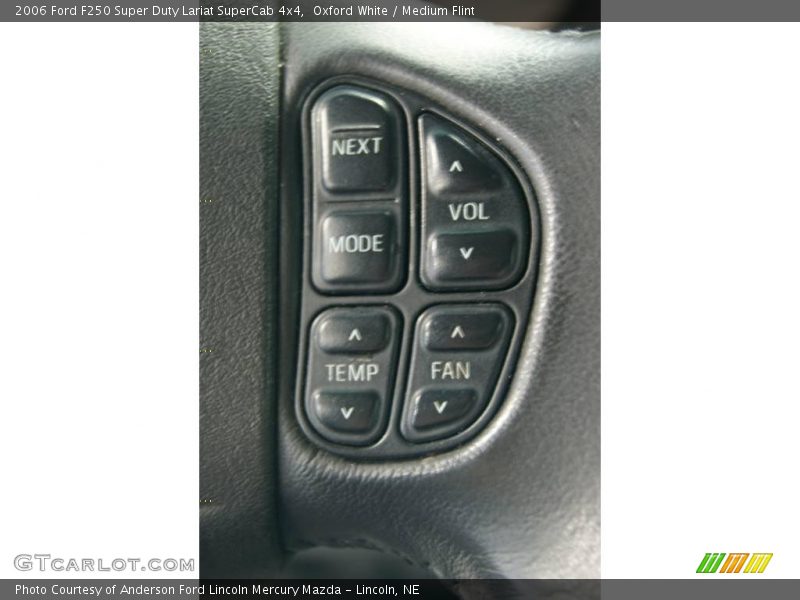 Oxford White / Medium Flint 2006 Ford F250 Super Duty Lariat SuperCab 4x4