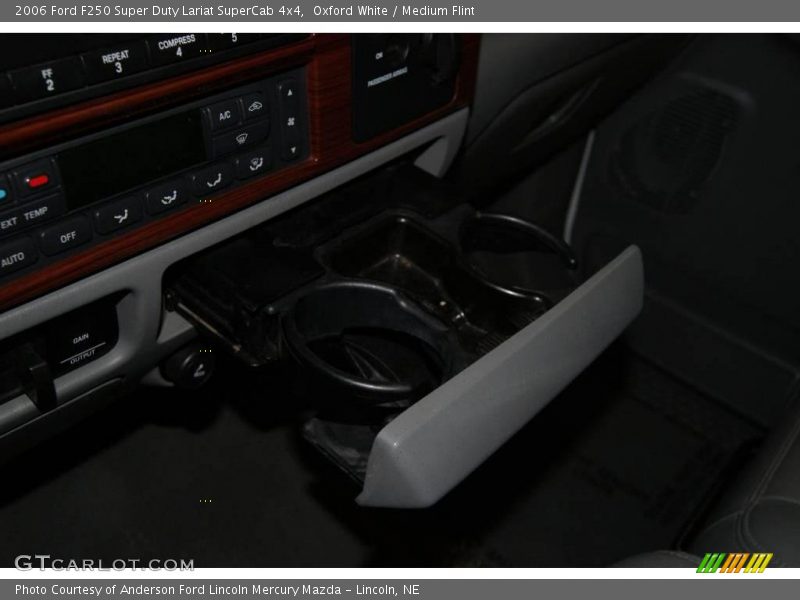 Oxford White / Medium Flint 2006 Ford F250 Super Duty Lariat SuperCab 4x4