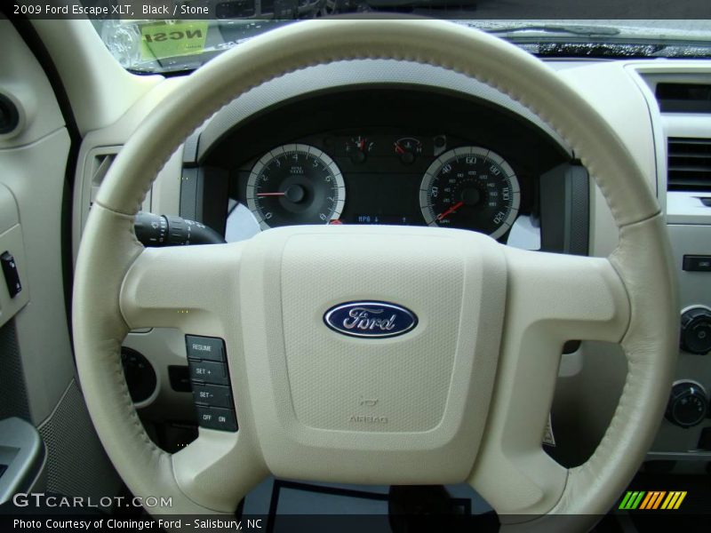 Black / Stone 2009 Ford Escape XLT