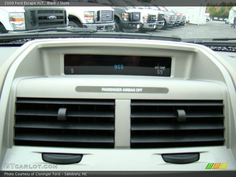 Black / Stone 2009 Ford Escape XLT