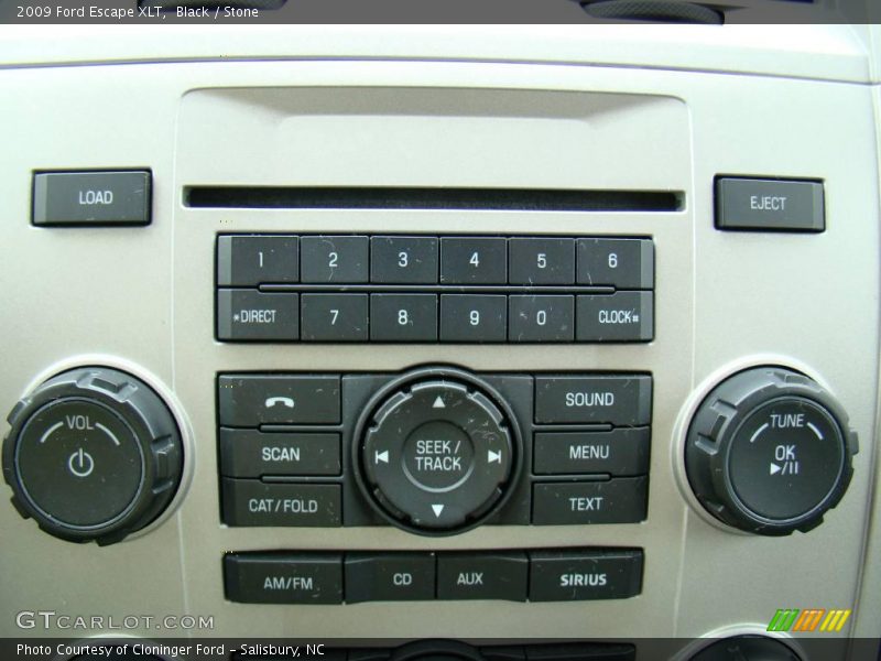 Black / Stone 2009 Ford Escape XLT