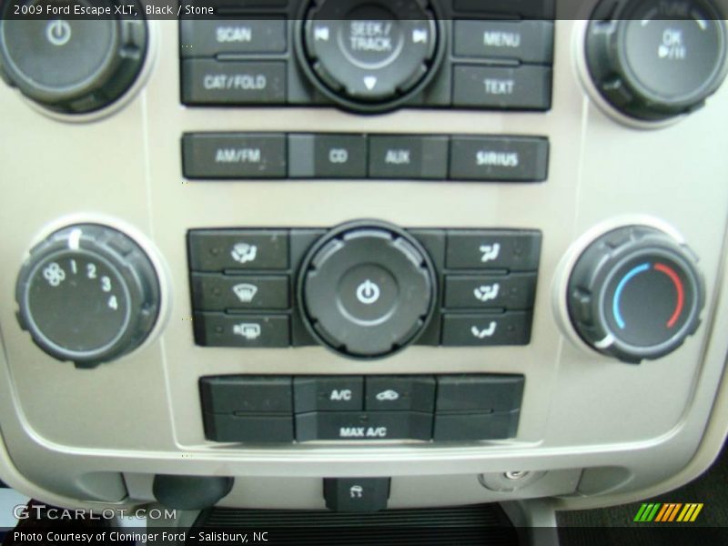 Black / Stone 2009 Ford Escape XLT