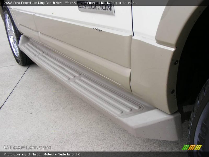 White Suede / Charcoal Black/Chaparral Leather 2008 Ford Expedition King Ranch 4x4