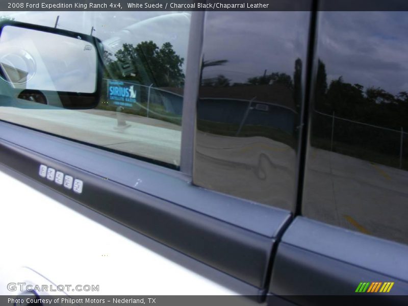 White Suede / Charcoal Black/Chaparral Leather 2008 Ford Expedition King Ranch 4x4