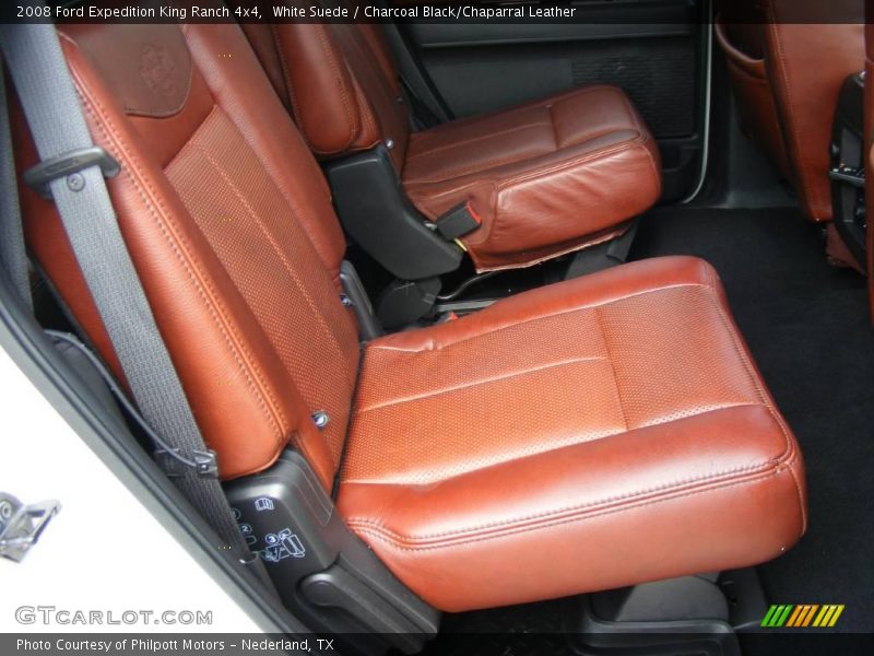 White Suede / Charcoal Black/Chaparral Leather 2008 Ford Expedition King Ranch 4x4