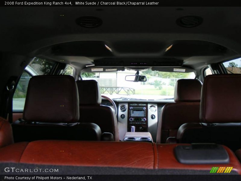 White Suede / Charcoal Black/Chaparral Leather 2008 Ford Expedition King Ranch 4x4