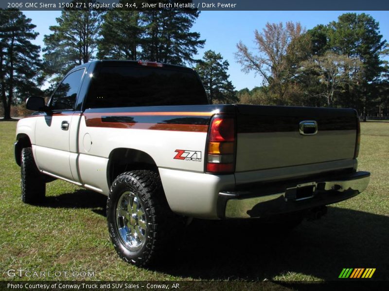 Silver Birch Metallic / Dark Pewter 2006 GMC Sierra 1500 Z71 Regular Cab 4x4