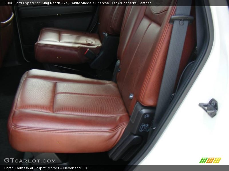 White Suede / Charcoal Black/Chaparral Leather 2008 Ford Expedition King Ranch 4x4