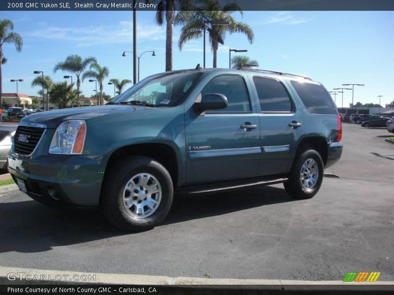Stealth Gray Metallic / Ebony 2008 GMC Yukon SLE