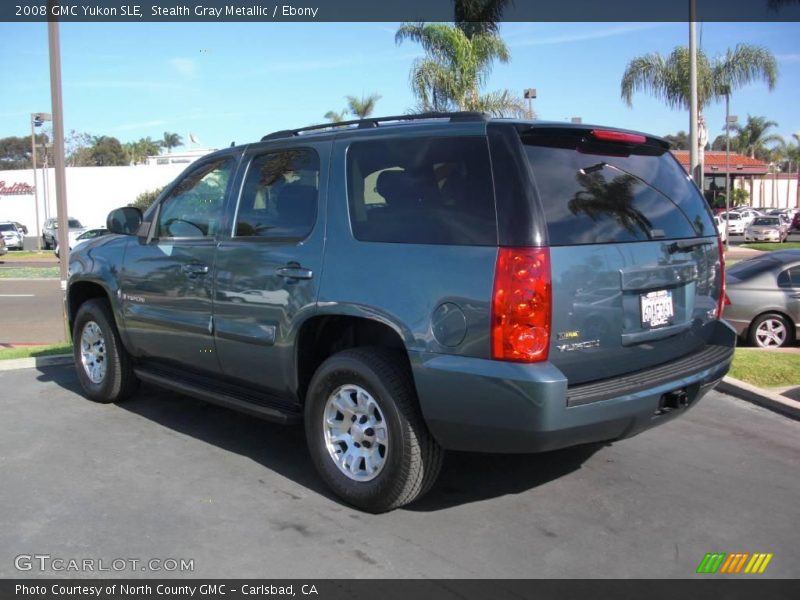 Stealth Gray Metallic / Ebony 2008 GMC Yukon SLE