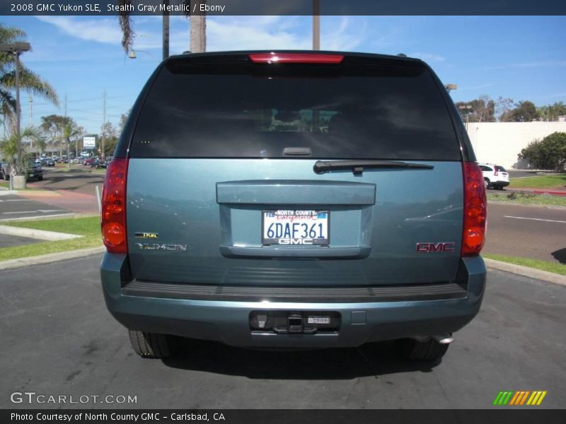 Stealth Gray Metallic / Ebony 2008 GMC Yukon SLE
