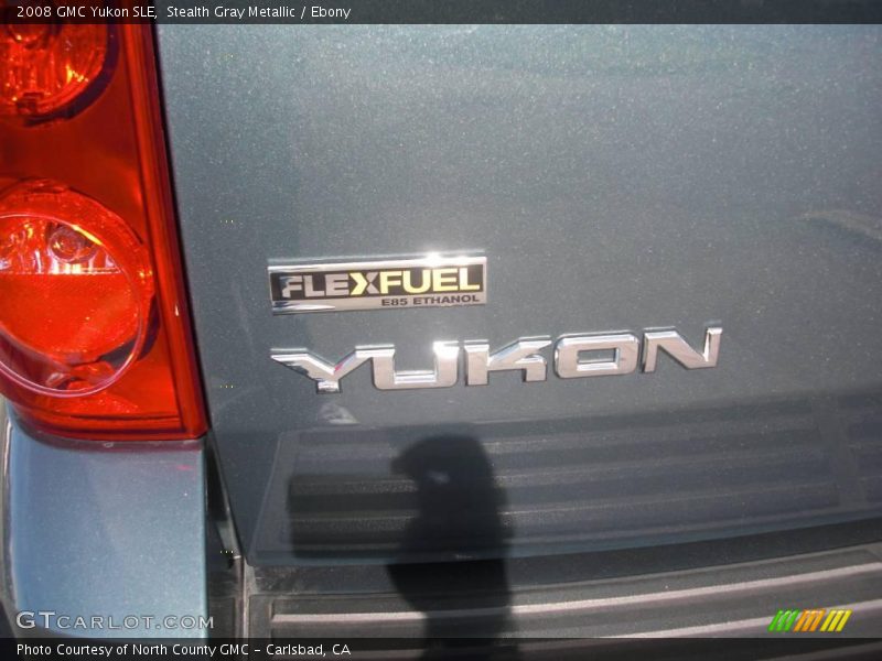Stealth Gray Metallic / Ebony 2008 GMC Yukon SLE