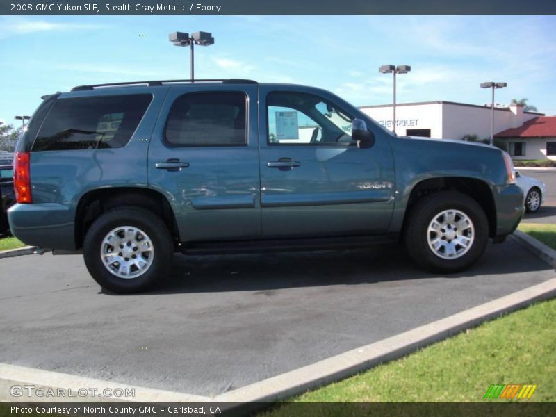 Stealth Gray Metallic / Ebony 2008 GMC Yukon SLE