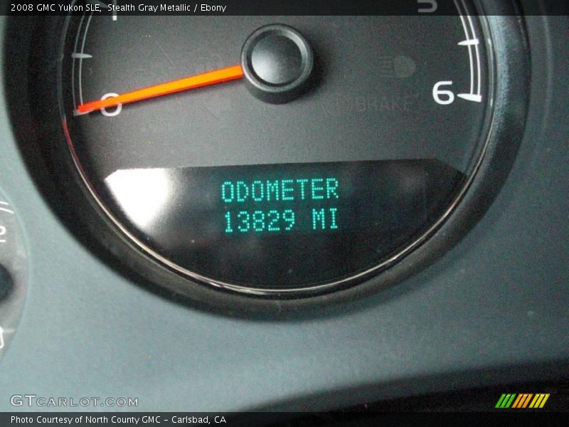 Stealth Gray Metallic / Ebony 2008 GMC Yukon SLE