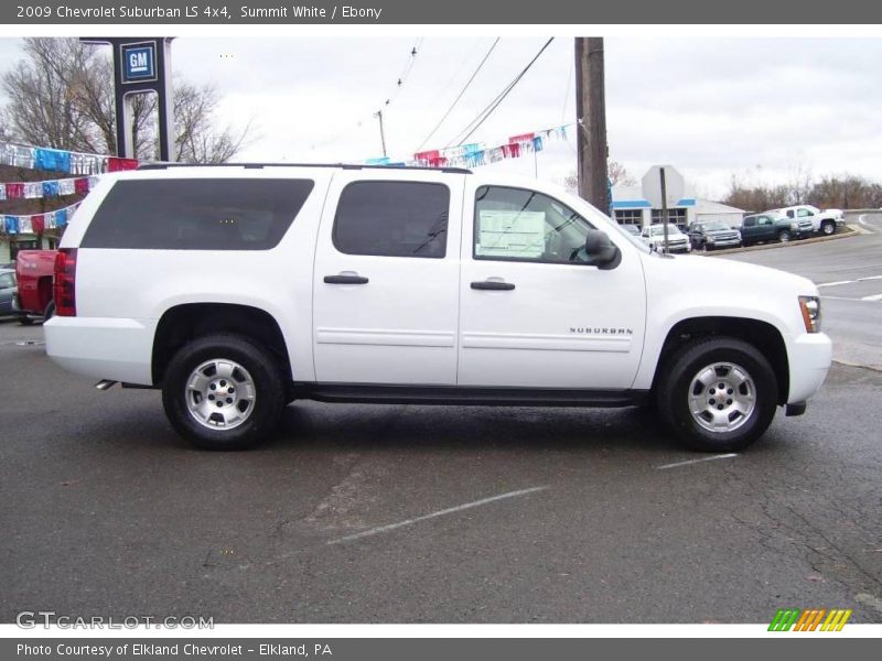 Summit White / Ebony 2009 Chevrolet Suburban LS 4x4