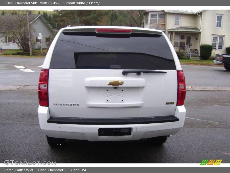 Summit White / Ebony 2009 Chevrolet Suburban LS 4x4