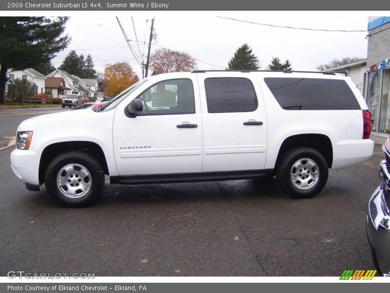 Summit White / Ebony 2009 Chevrolet Suburban LS 4x4