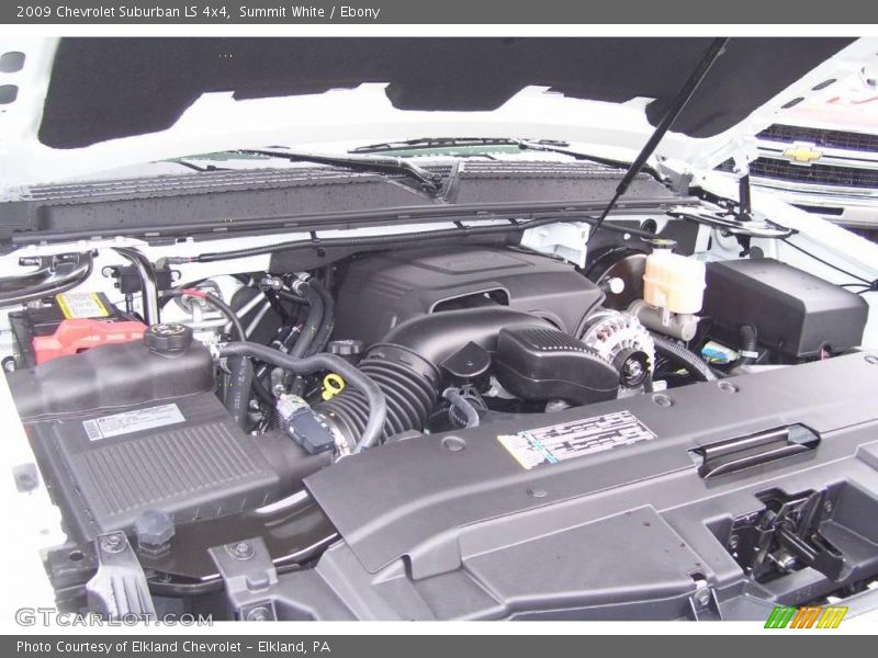 Summit White / Ebony 2009 Chevrolet Suburban LS 4x4