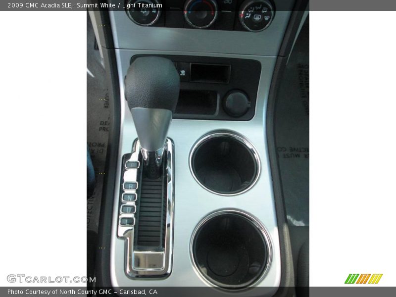 Summit White / Light Titanium 2009 GMC Acadia SLE
