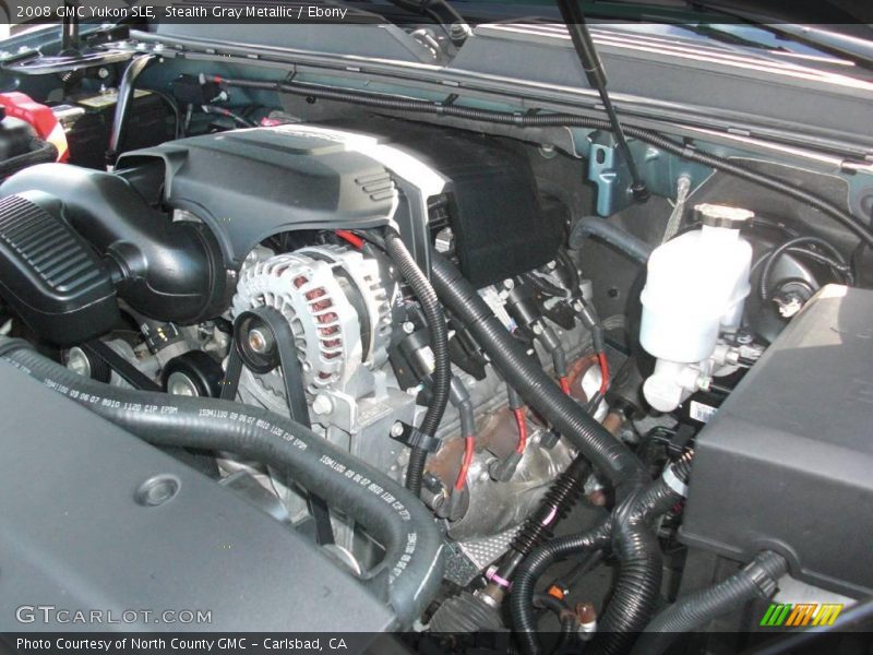 Stealth Gray Metallic / Ebony 2008 GMC Yukon SLE