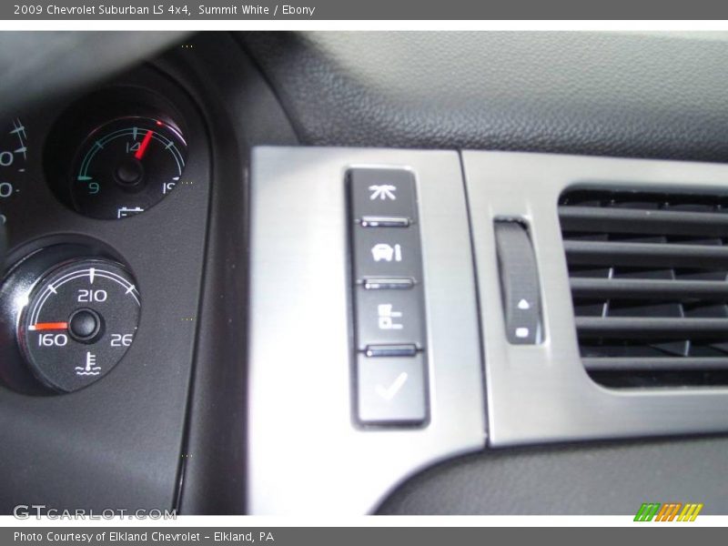 Summit White / Ebony 2009 Chevrolet Suburban LS 4x4