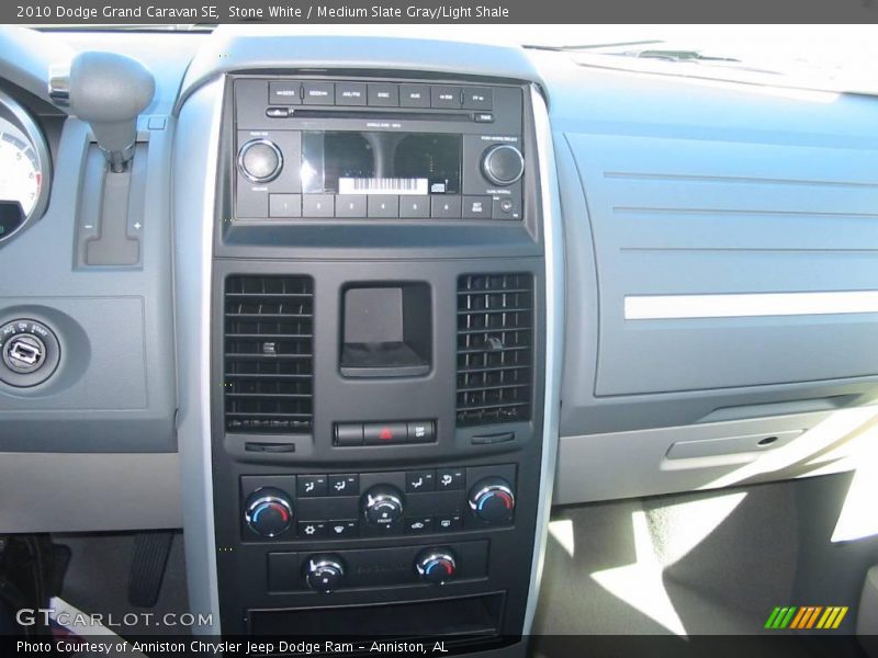 Stone White / Medium Slate Gray/Light Shale 2010 Dodge Grand Caravan SE